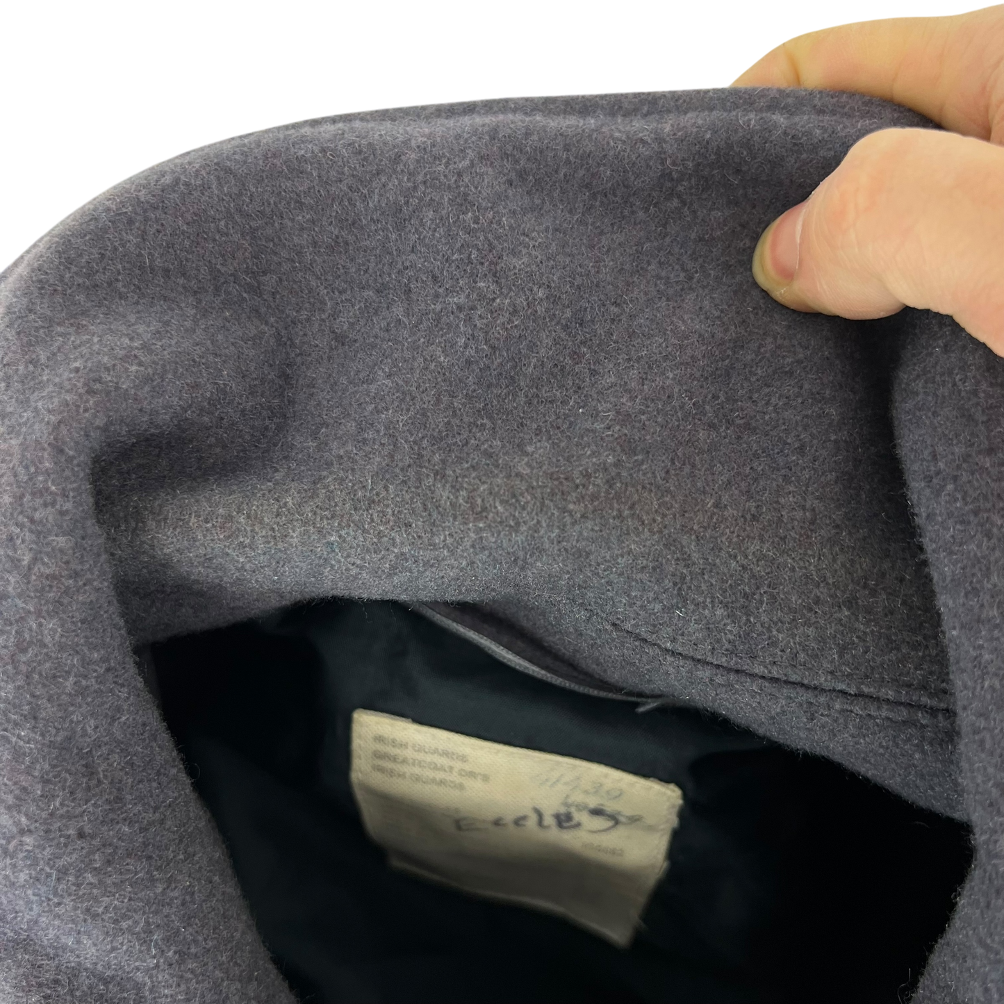 British Army Footguards Wool Greatcoat - Irish Guards - Large