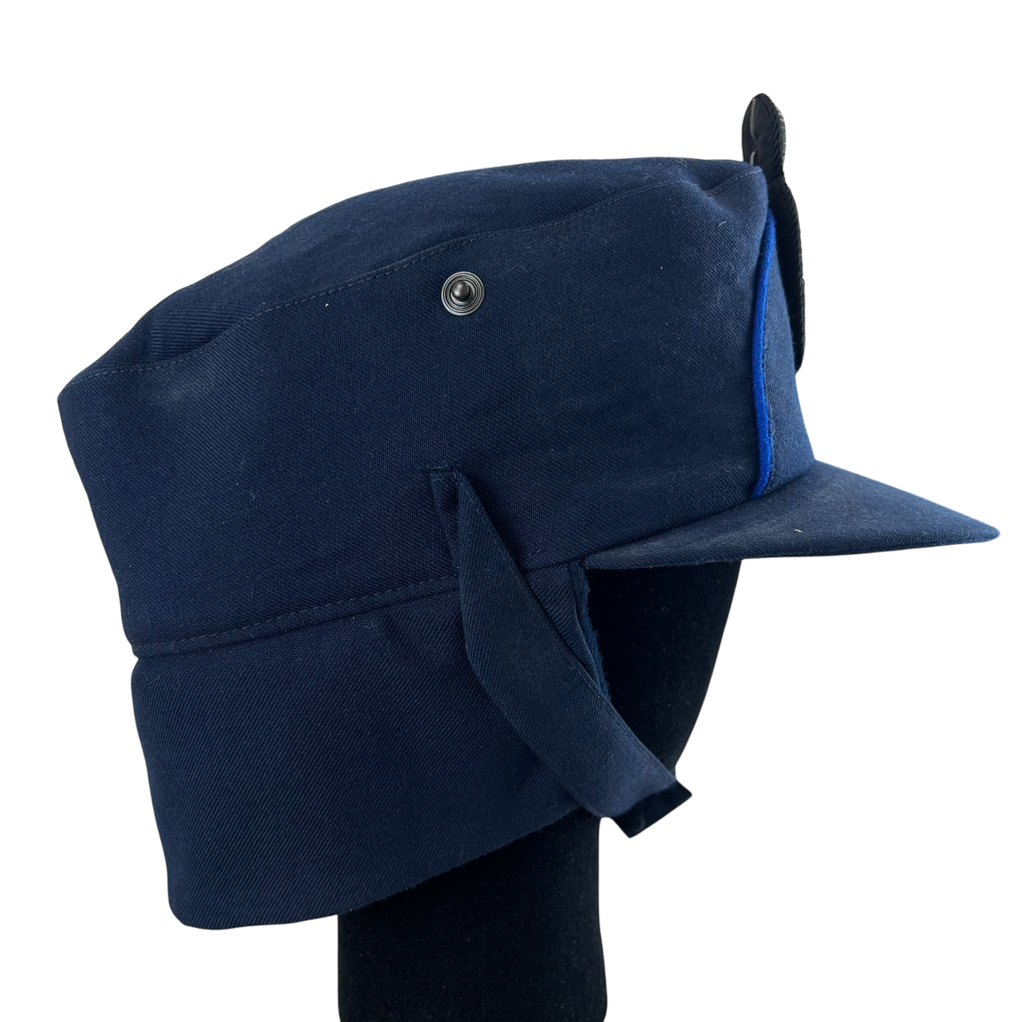 Finnish Police Winter Cap w/ Badge - Medium 58cm