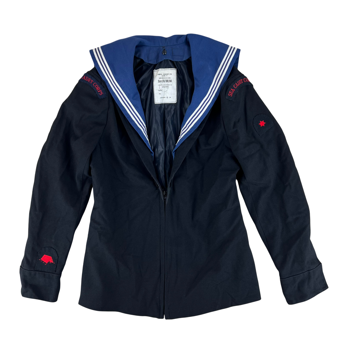British Royal Navy Class II Jumper Sailor's Top - Medium 176/100