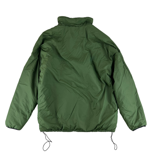 British Army Reversible Thermal Olive Green / Tan Quilted Jacket - Large