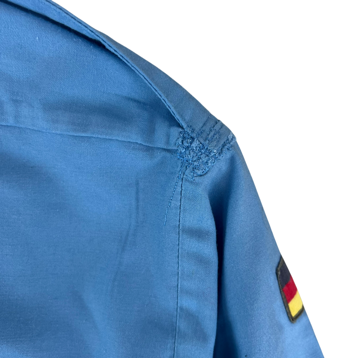 German Navy Blue Long Sleeve Field Shirt - Large GrNr 3