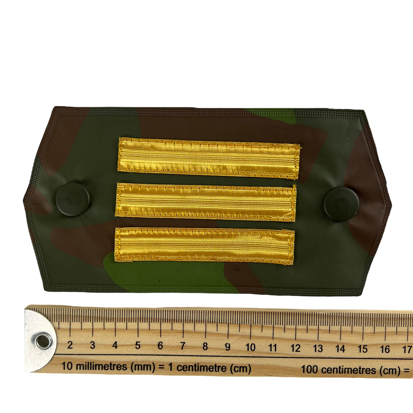 Finnish Army M91 Camo Pair of Rank Cuff Tabs