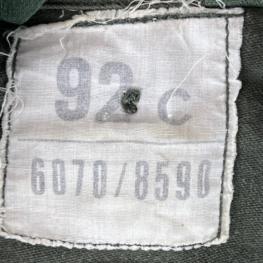 French Army F1 Olive Green Lightweight Jacket - Medium