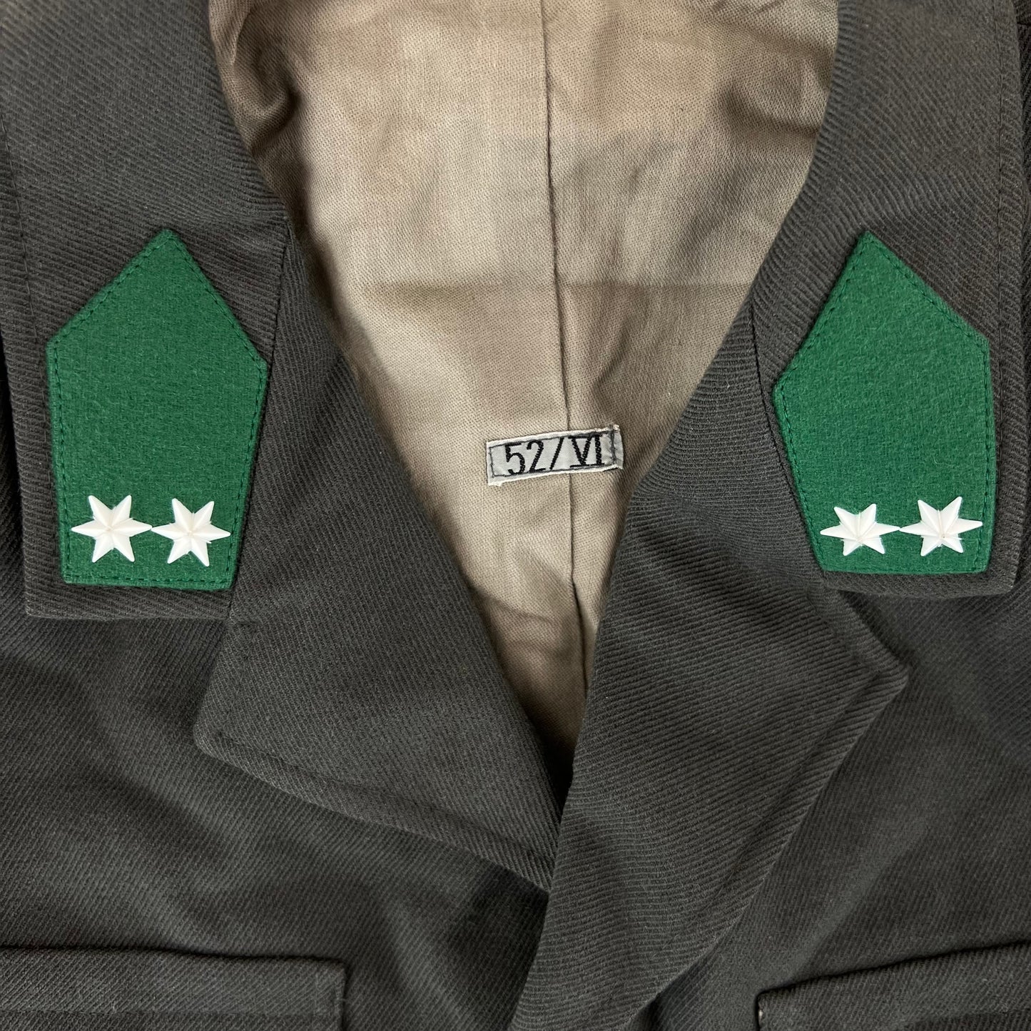 Austrian Army 1970's Grey Dress Jacket - Large
