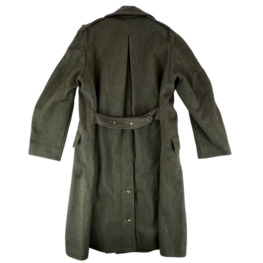 British Army WW2 1940 Pattern Wool Greatcoat - Royal Artillery - Large SIZE 9