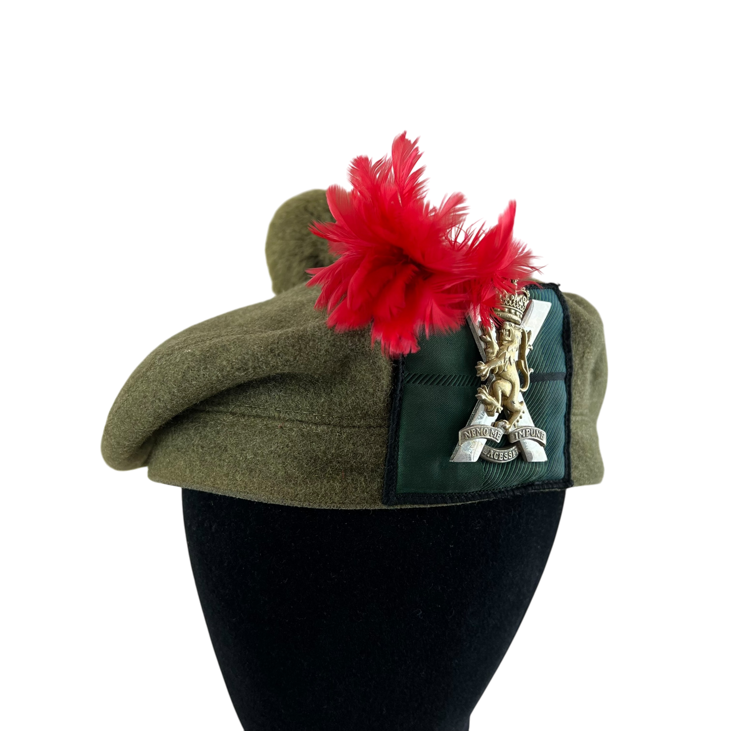 British Army Royal Regiment of Scotland Tam o Shanter w/ Plume - Medium