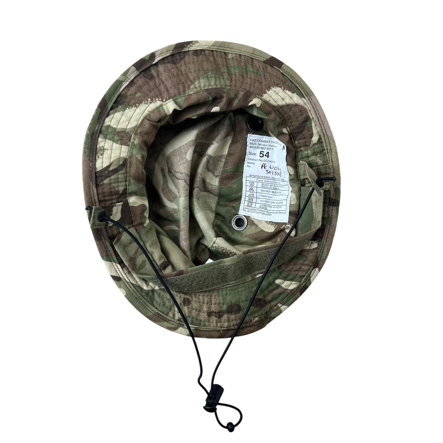 British Army MTP Camouflage Boonie Bush Hat - X Small 54cm