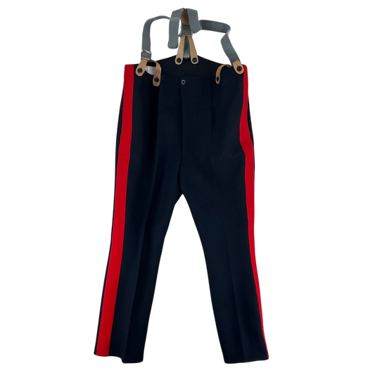 British Army Mess Dress Trousers w Suspenders - Royal Artillery - W40 L28
