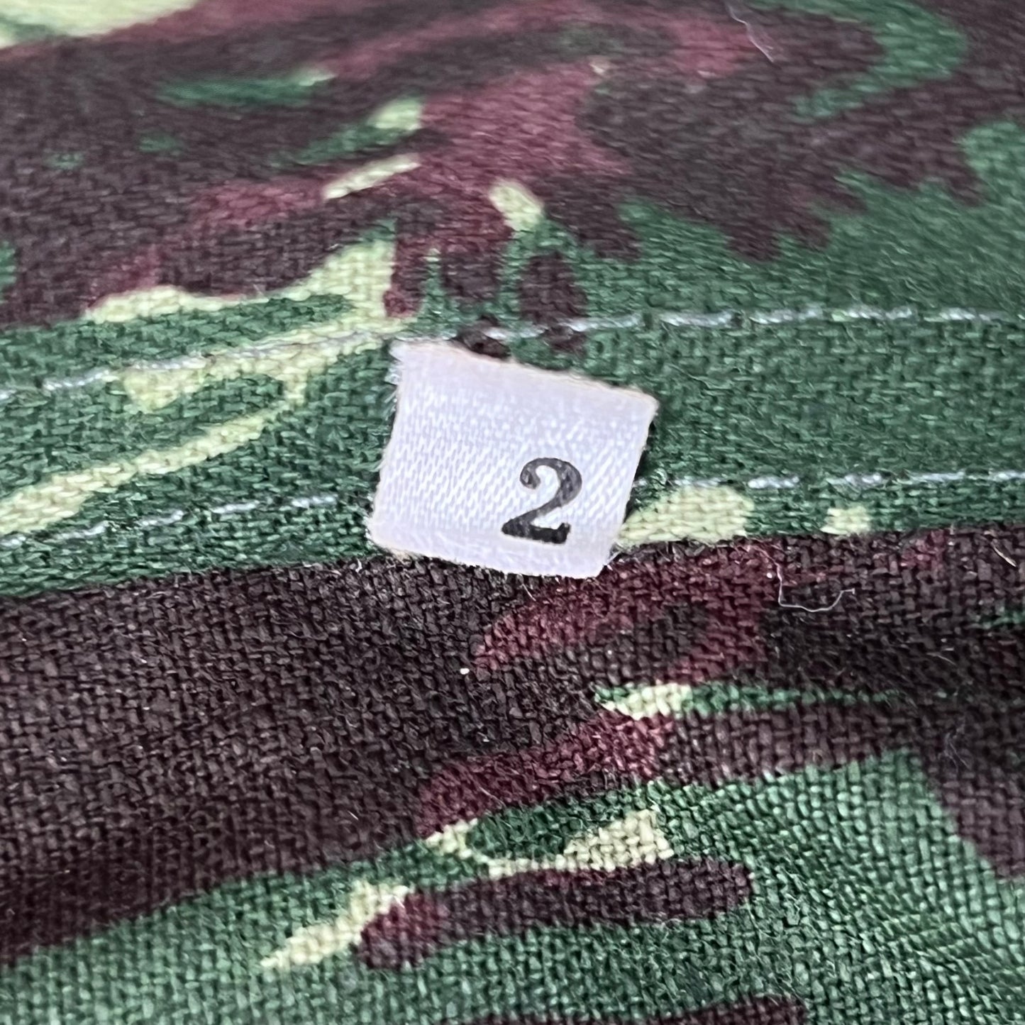 Portuguese Army M63 Lizard Camouflage Long Sleeve Shirt - Small