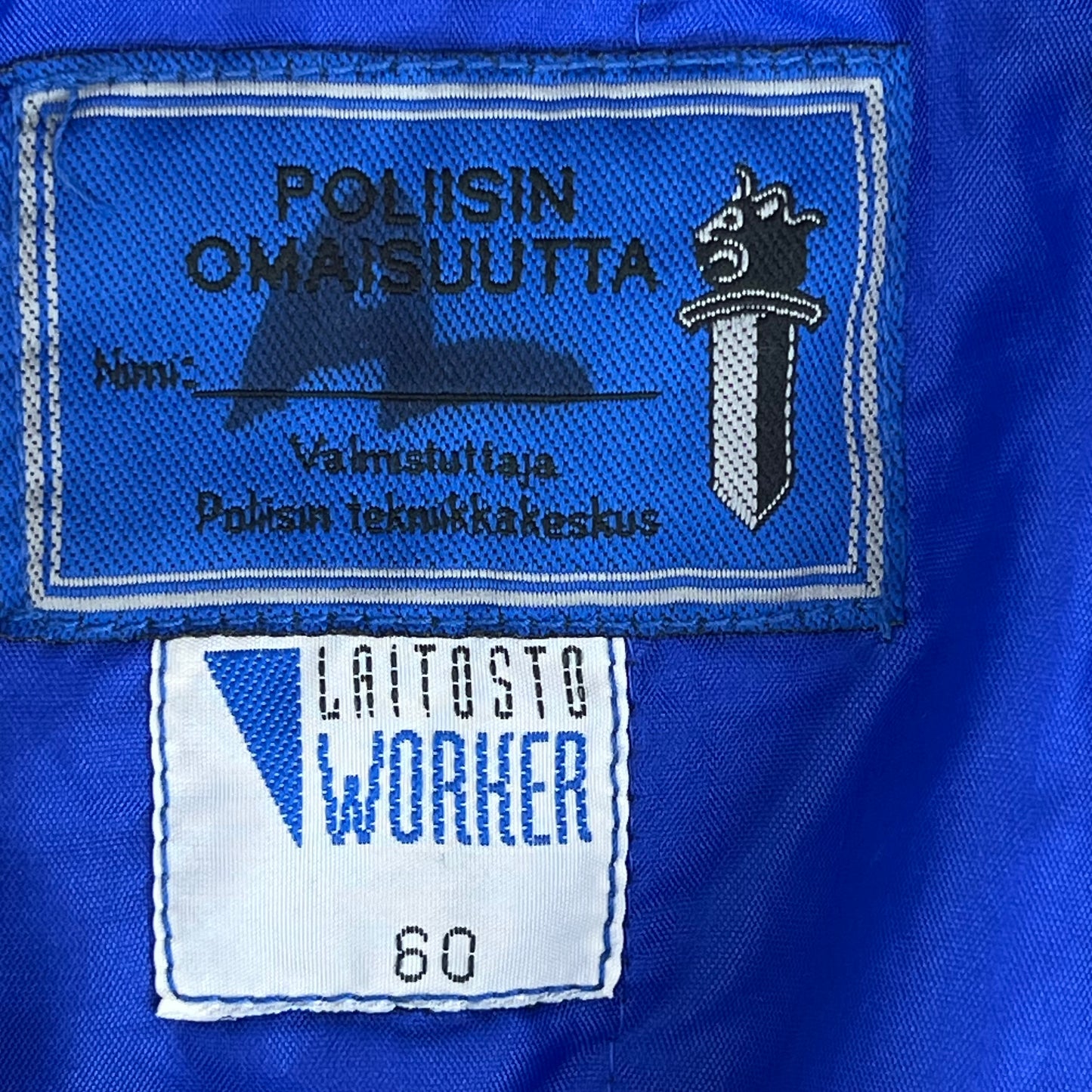 Finnish Police Waterproof Jacket - XXX Large