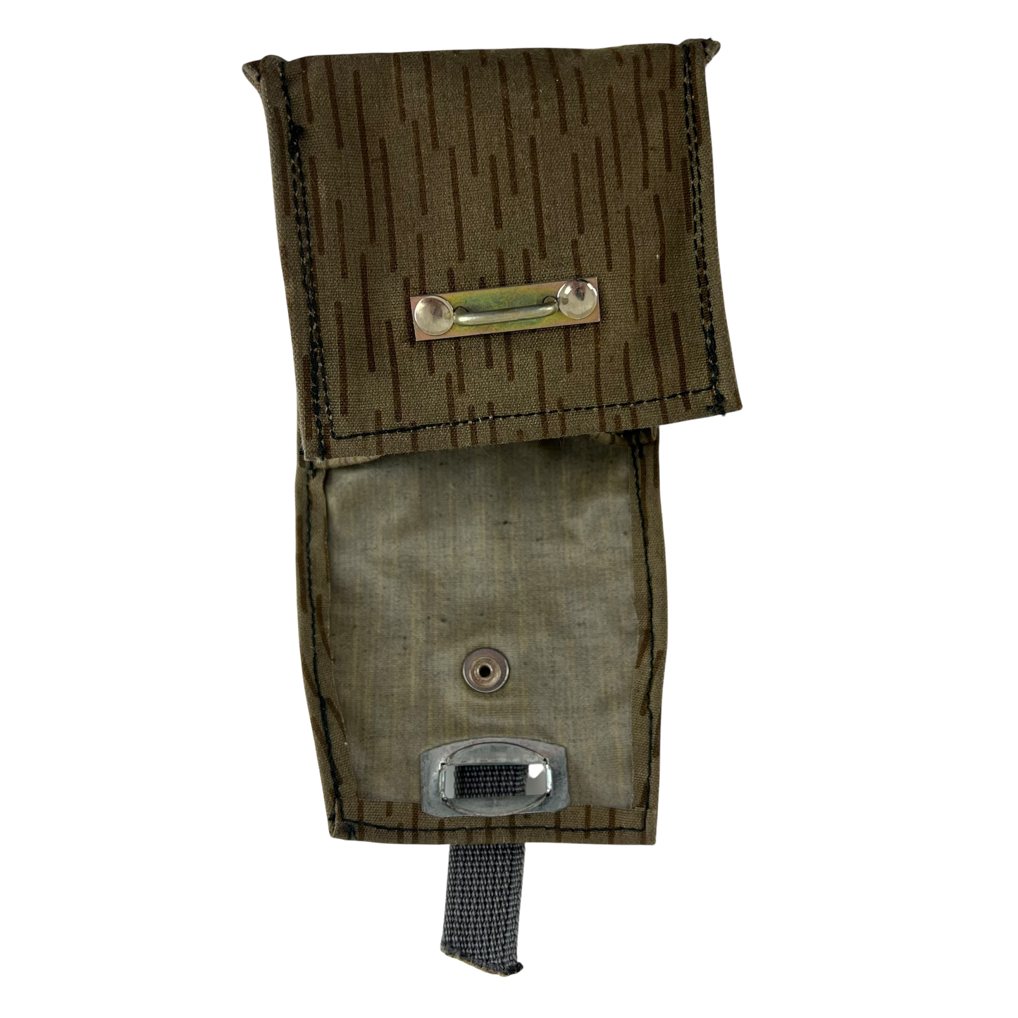 East German Army NVA DDR Strichmuster "Rain Drop" Camo Pouch