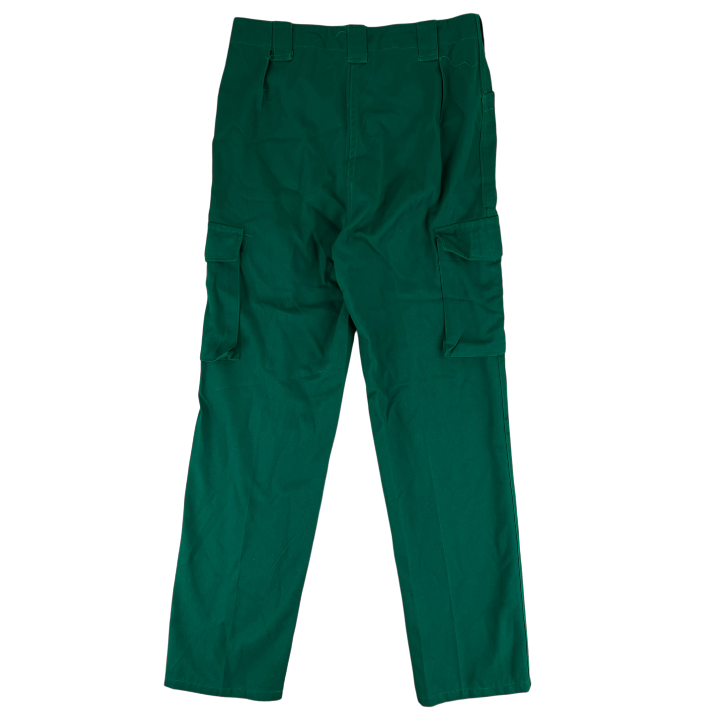 Austrian Army Green Blue Fatigue Trousers - W33 L32