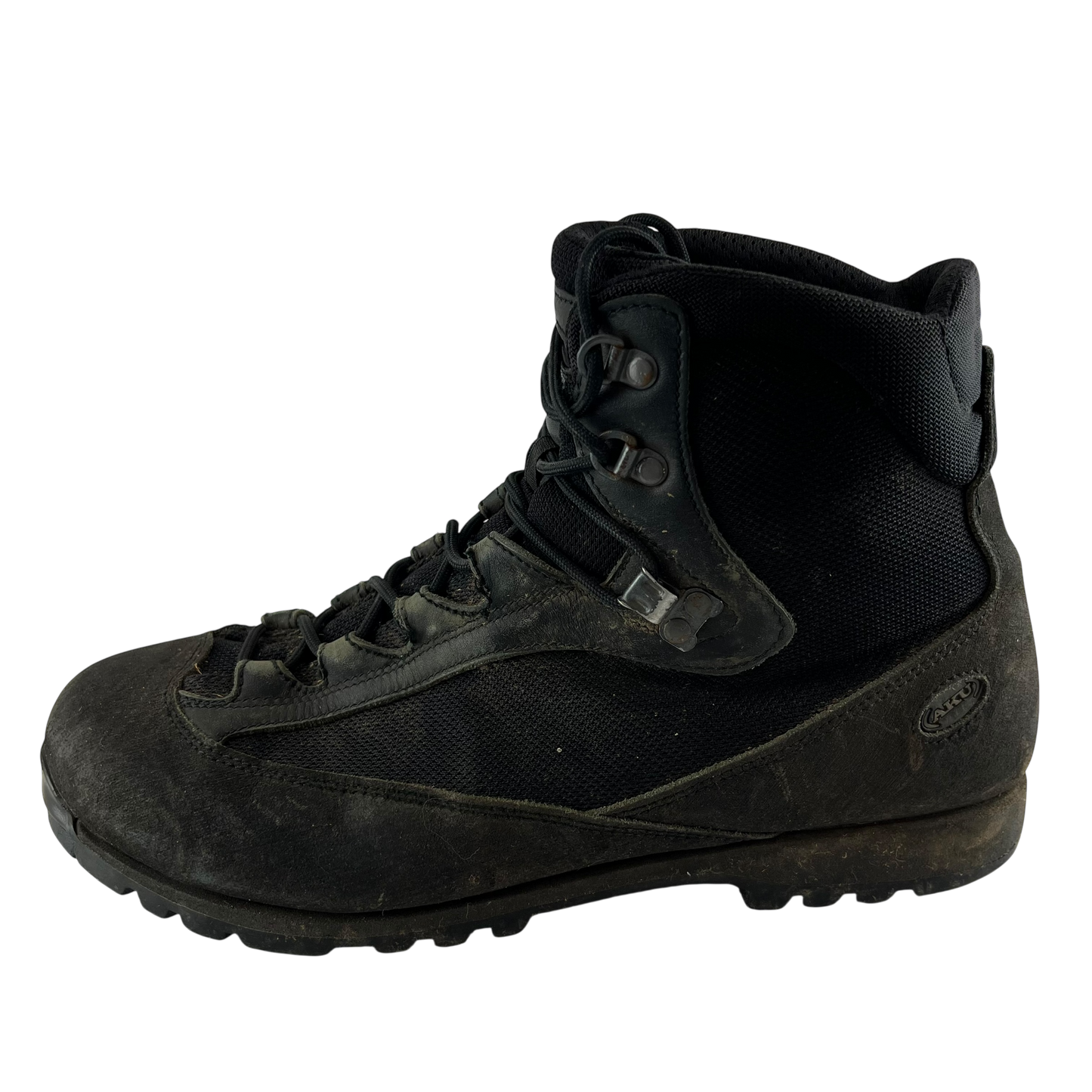 British Army AKU Black Combat Boots - Size 11M