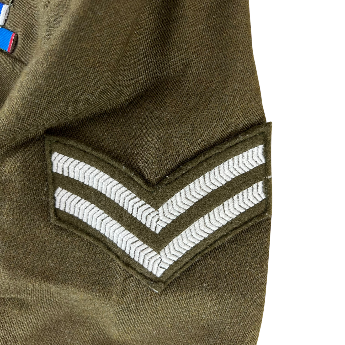 British Army 1980 Pattern No. 2 Olive Green Dress Jacket - Royal Artillery Regiment - Medium 176/104
