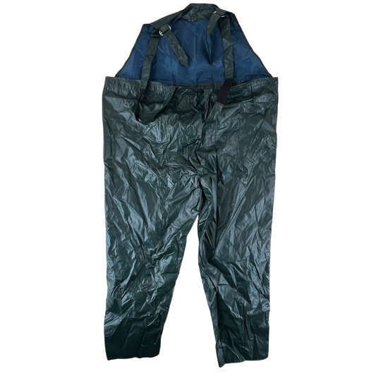 Czechoslovak Army Waterproof Bibbed Overalls - W50 L30