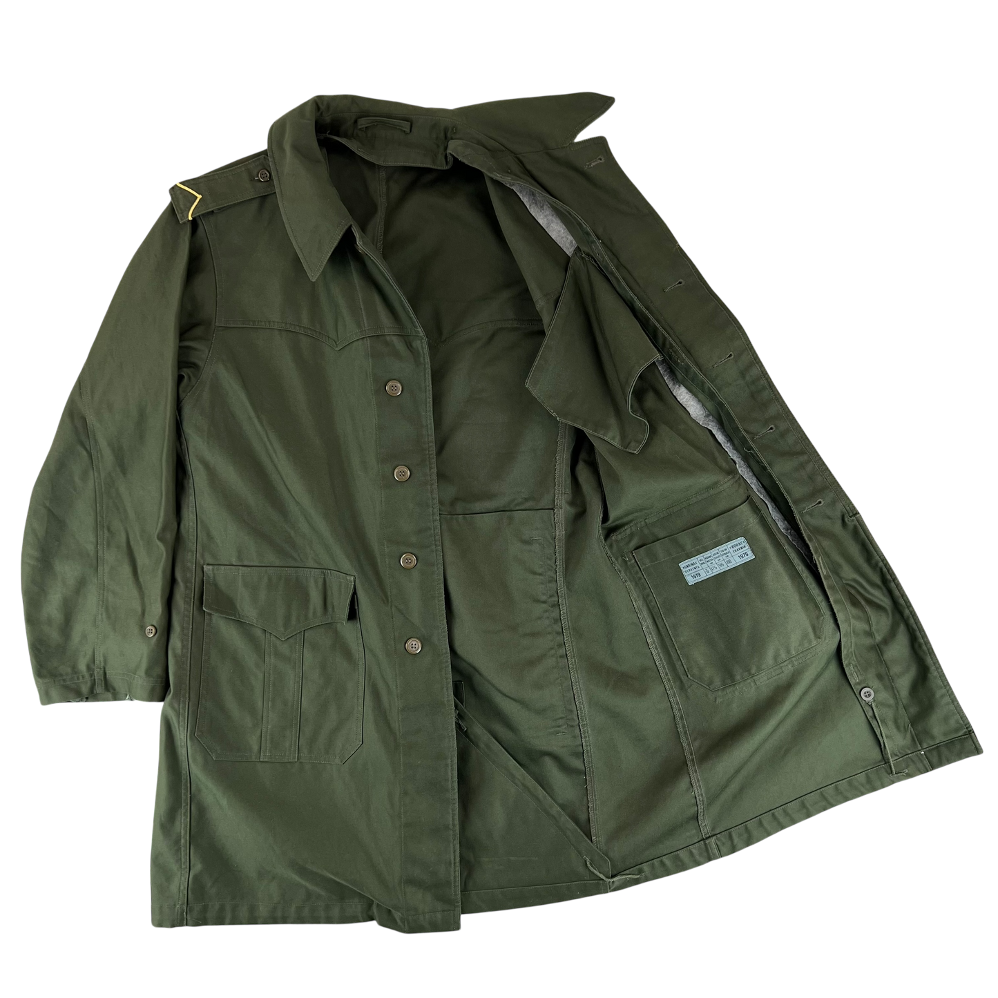 Yugoslav Army M77 Olive Green Parka - Large