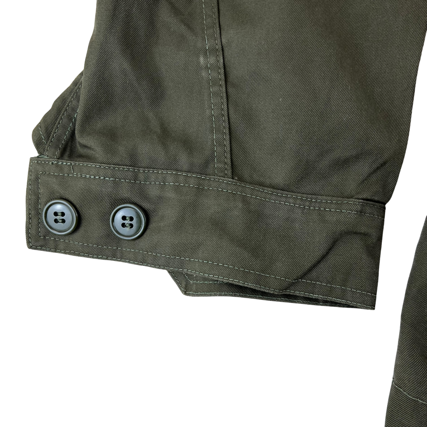 Italian Army Olive Drab Roma 75 Safari Jacket - Medium
