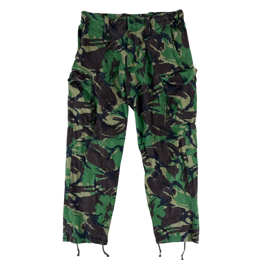 British Army P84 DPM Camouflage Combat Trousers - W34 L30
