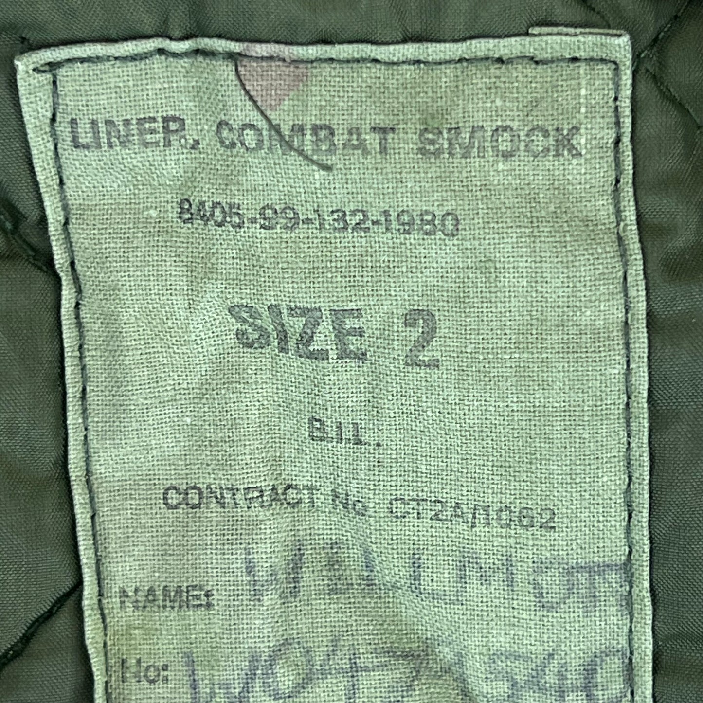 British Army Cold Weather Jacket Gilet Liner - Large SIZE 2