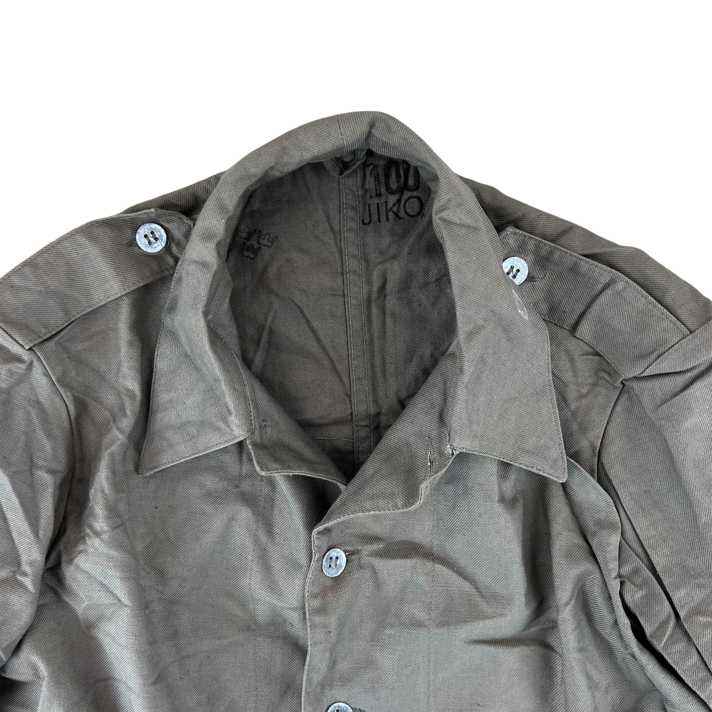 Swedish Army M40 "Grötrock" Brown Work Jacket - Medium