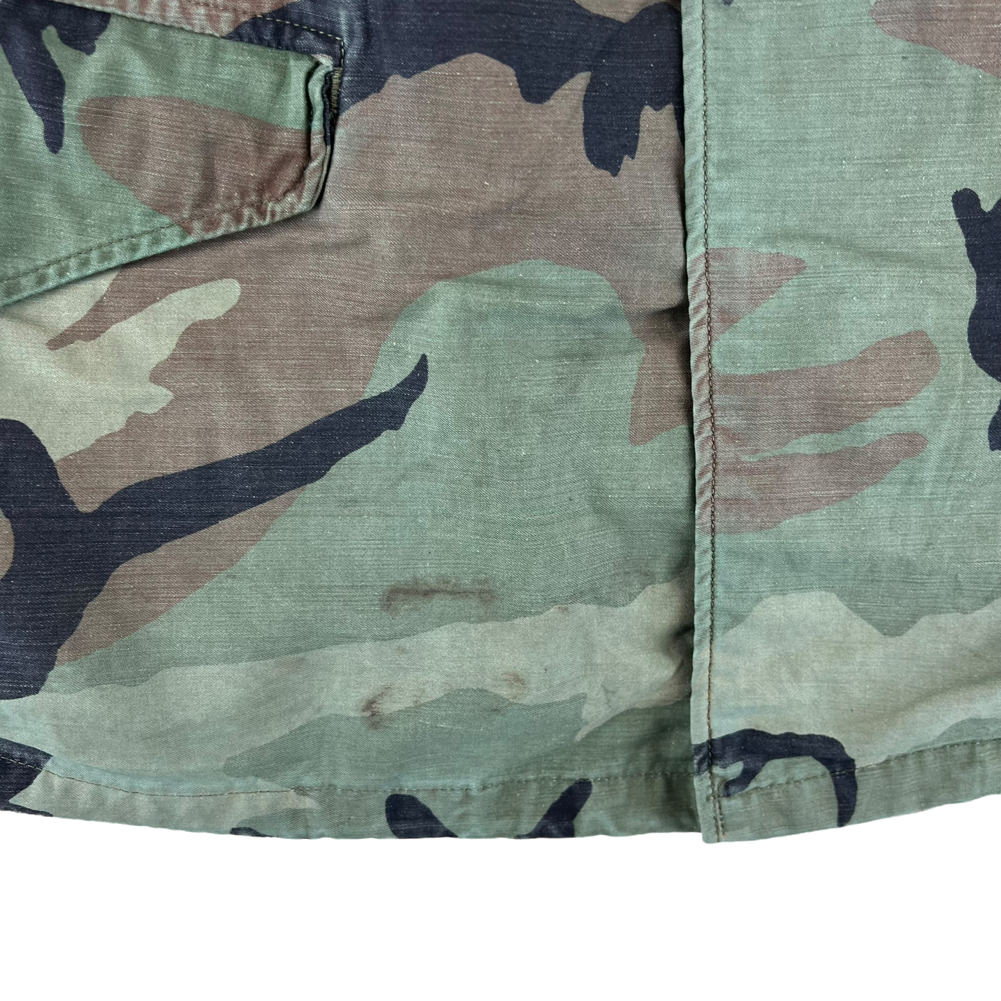 US Army M81 Woodland Camo M65 Cold Weather Field Coat - X Large