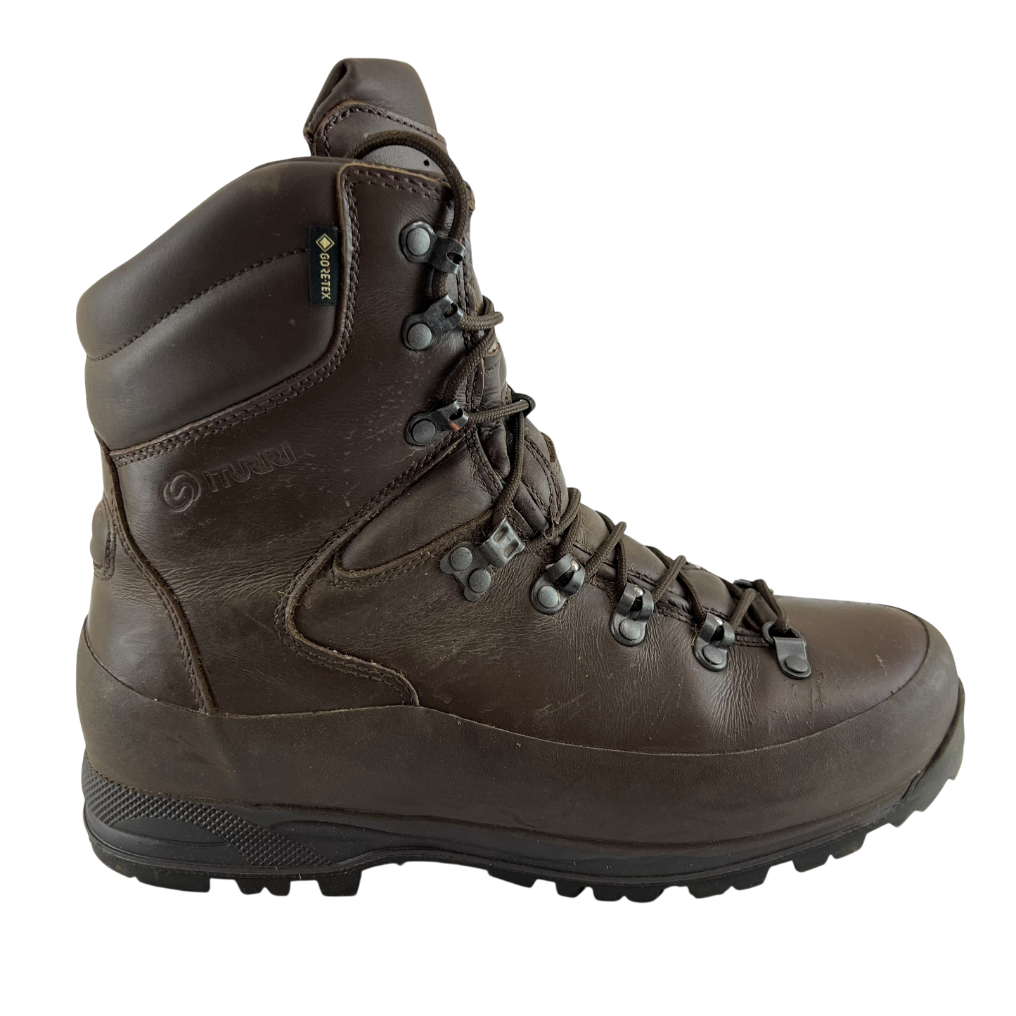 British Army Iturri Brown Cold Wet Weather Combat Boots - Size 9L