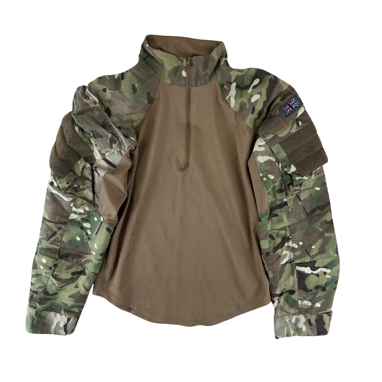 British Army MTP Camouflage Brown UBACS Combat Shirt - X Small