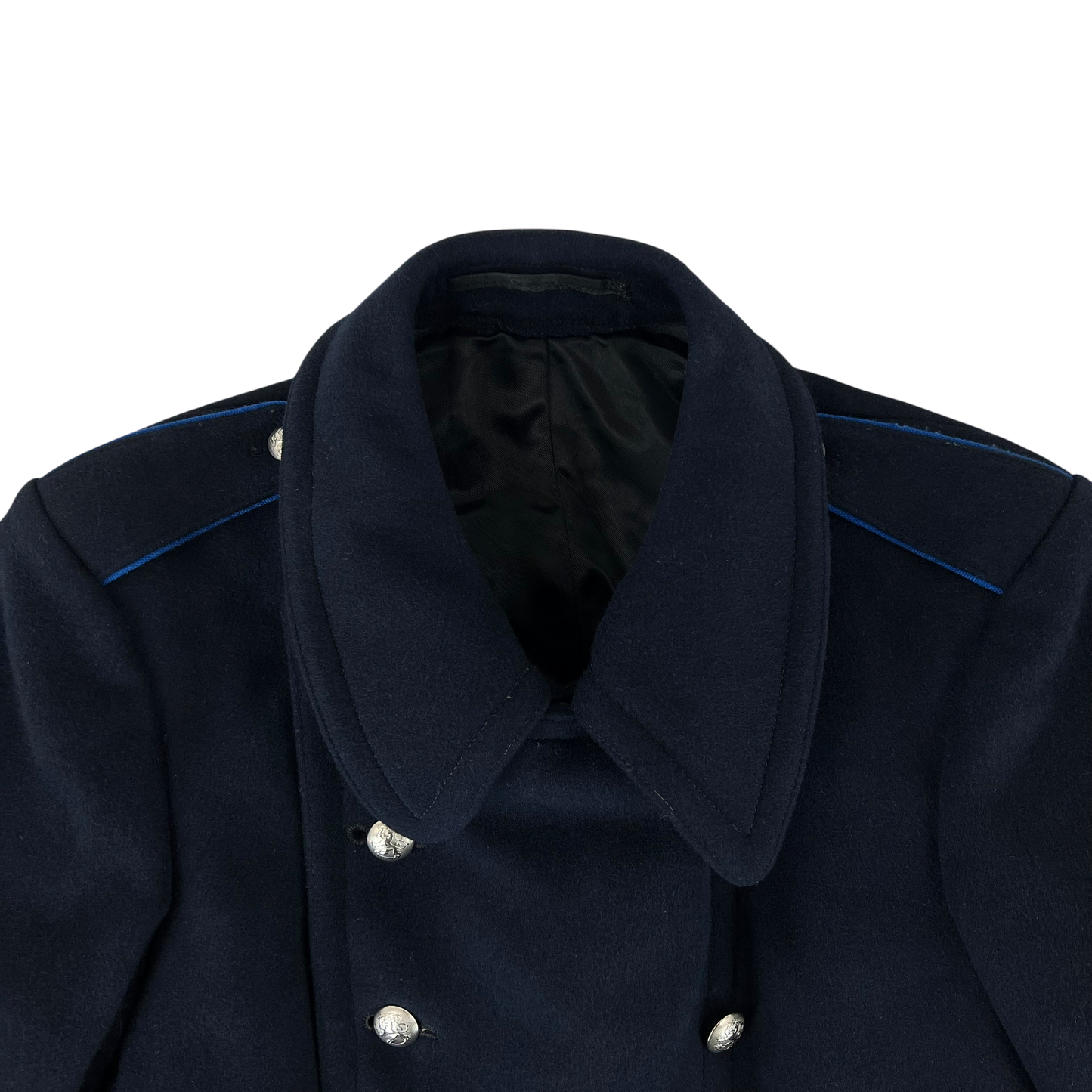 Finnish Police M41 60s Wool Greatcoat - Medium