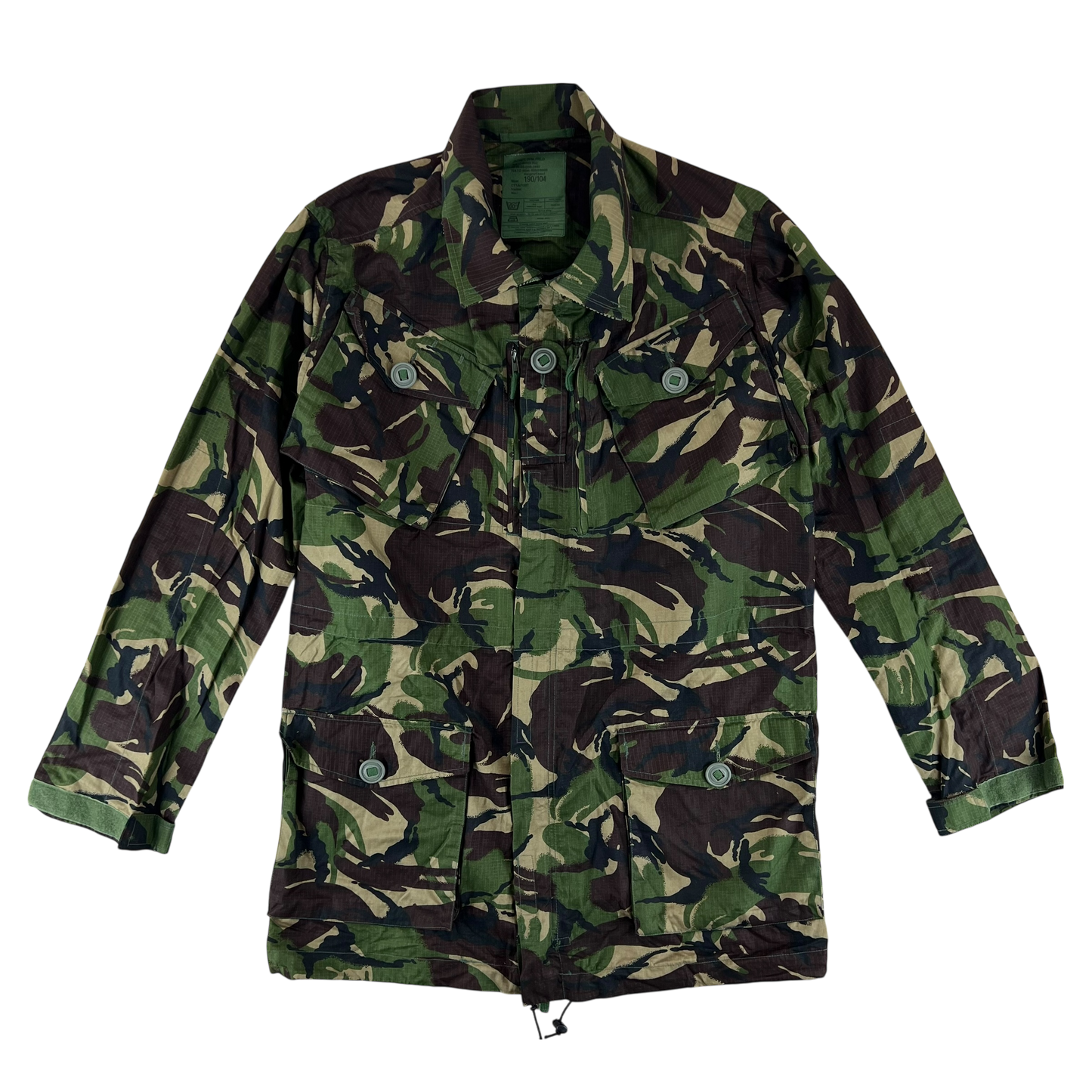 British Army S95 DPM Woodland Camo Ripstop Field Jacket - Large 190/104