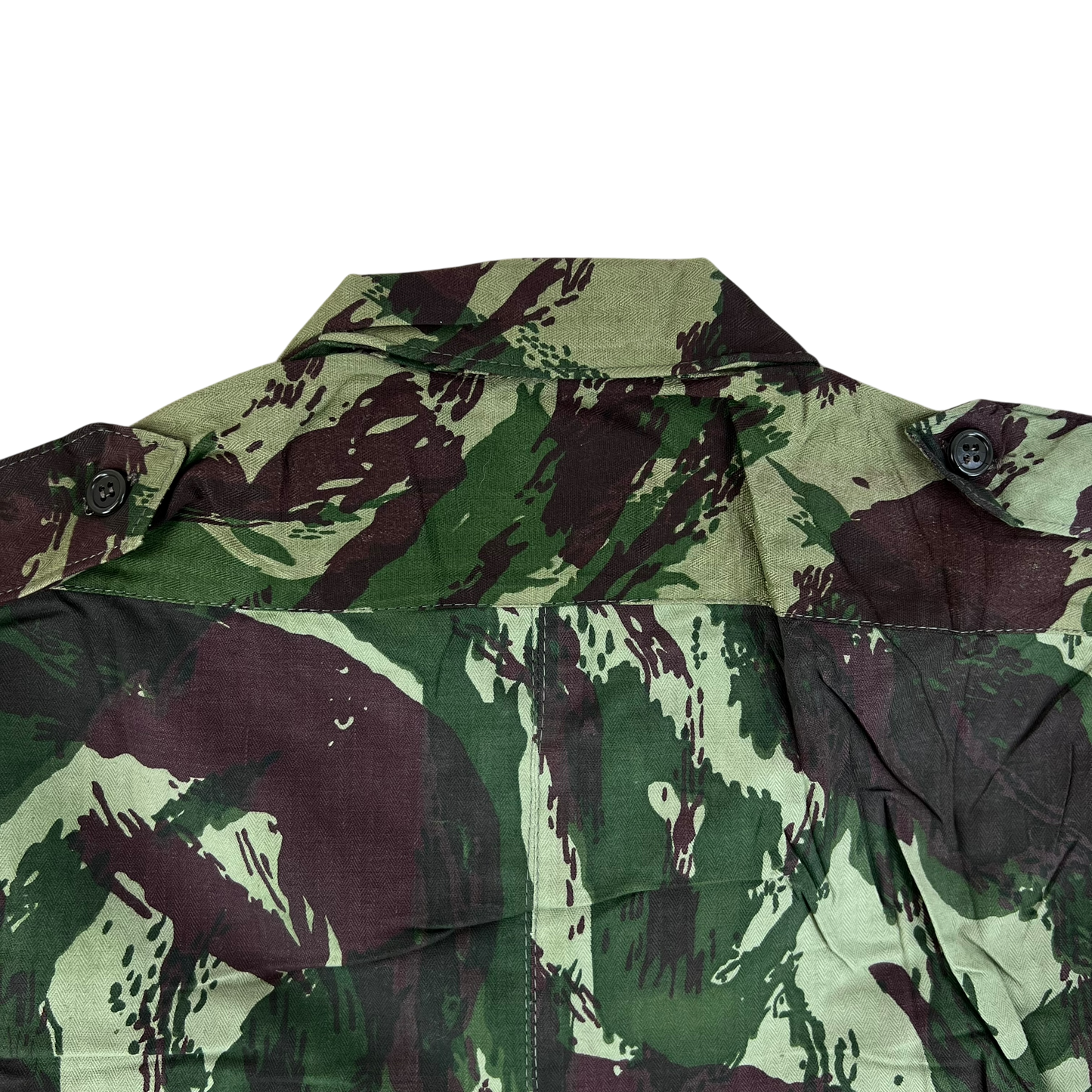 Portuguese Army M63 Lizard Camouflage Long Sleeve Shirt - Medium
