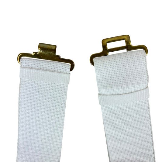 British Army White Dress Belt - Large