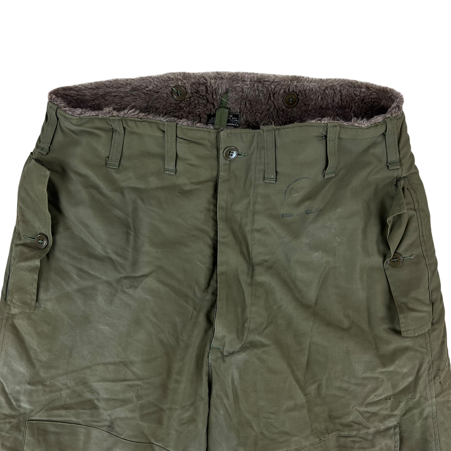 US Army Air Force Type A-10 Cold Weather Trousers - W36 L28.5