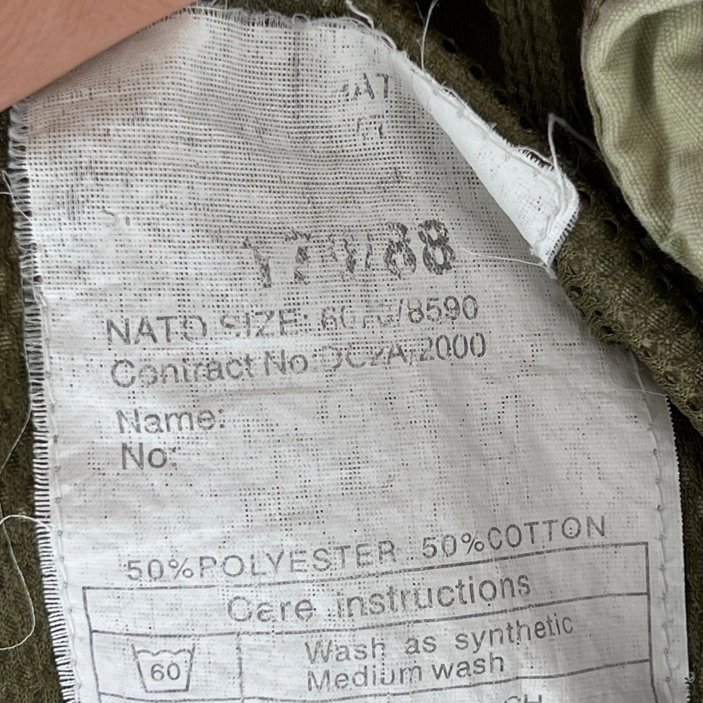 British Army MTP Camouflage Windproof Smock - Small 170/88