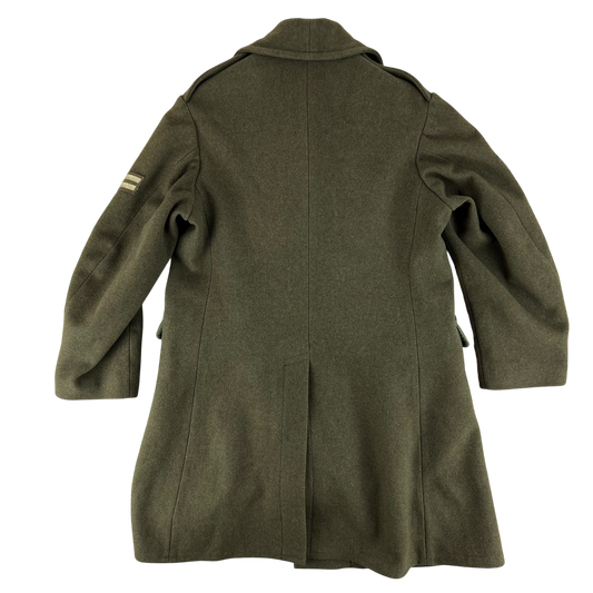British Army Khaki Wool Greatcoat - REME - Large