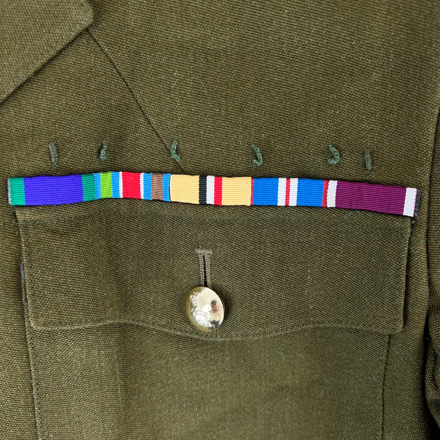 British Army 1980 Pattern No. 2 Olive Green Dress Jacket - REME - Large 180/112
