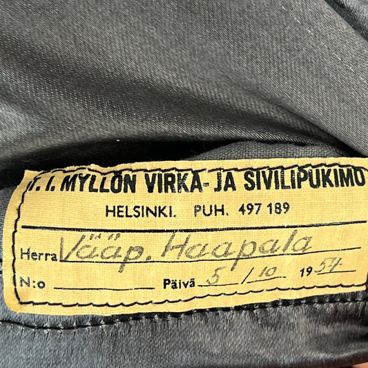 Finnish Air Force M51 Wool Greatcoat - Medium