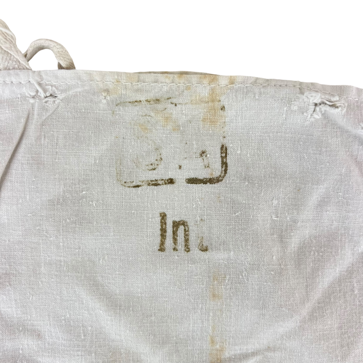 Finnish Army WW2 Linen Pillow Case - Off White / Cream