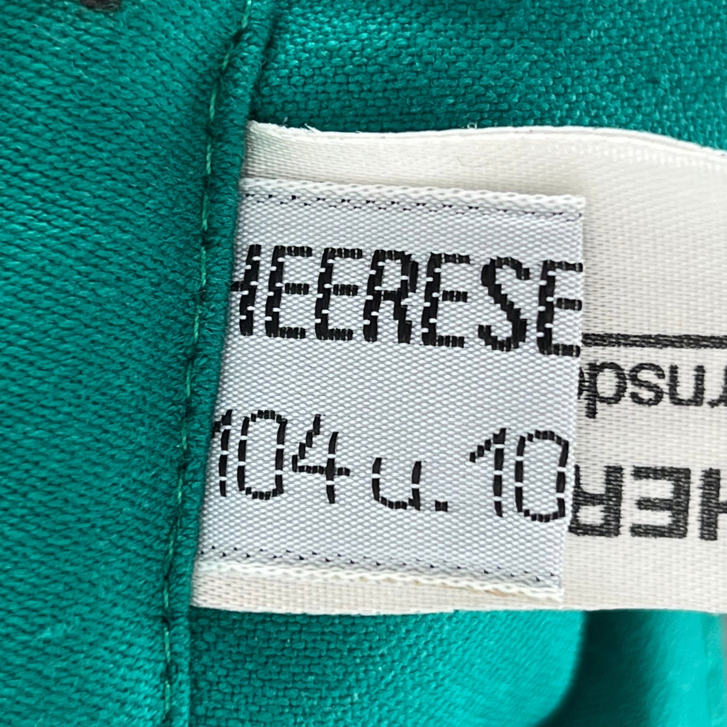 Austrian Army Thermal Insulated Green Blue Bib Overalls - Large 104-108 III/IV
