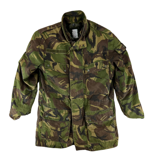 Dutch Army M93 DPM Woodland Camouflage Combat Jacket w/ Thermal & MVP Liner - Medium