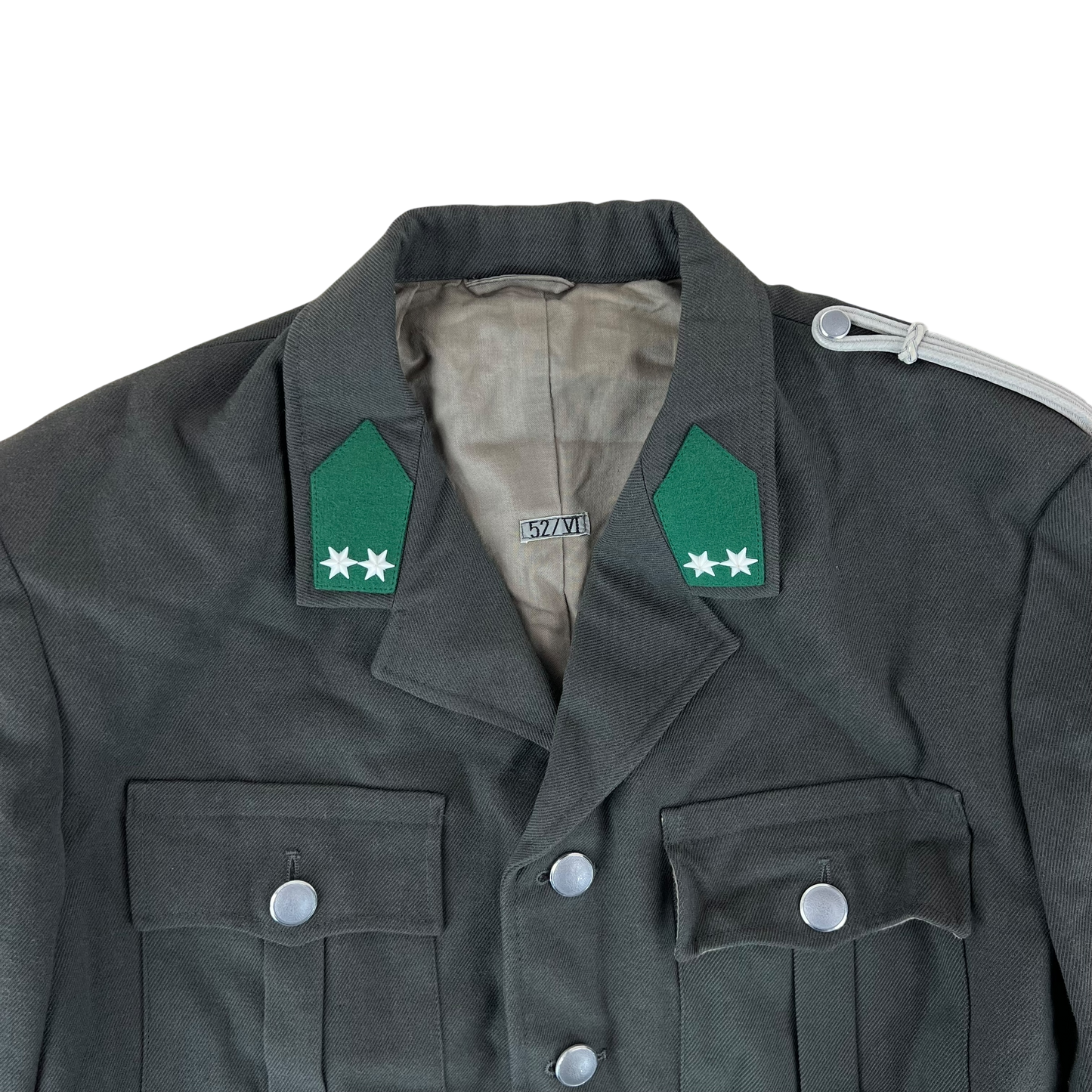 Austrian Army 1970's Grey Dress Jacket - Large