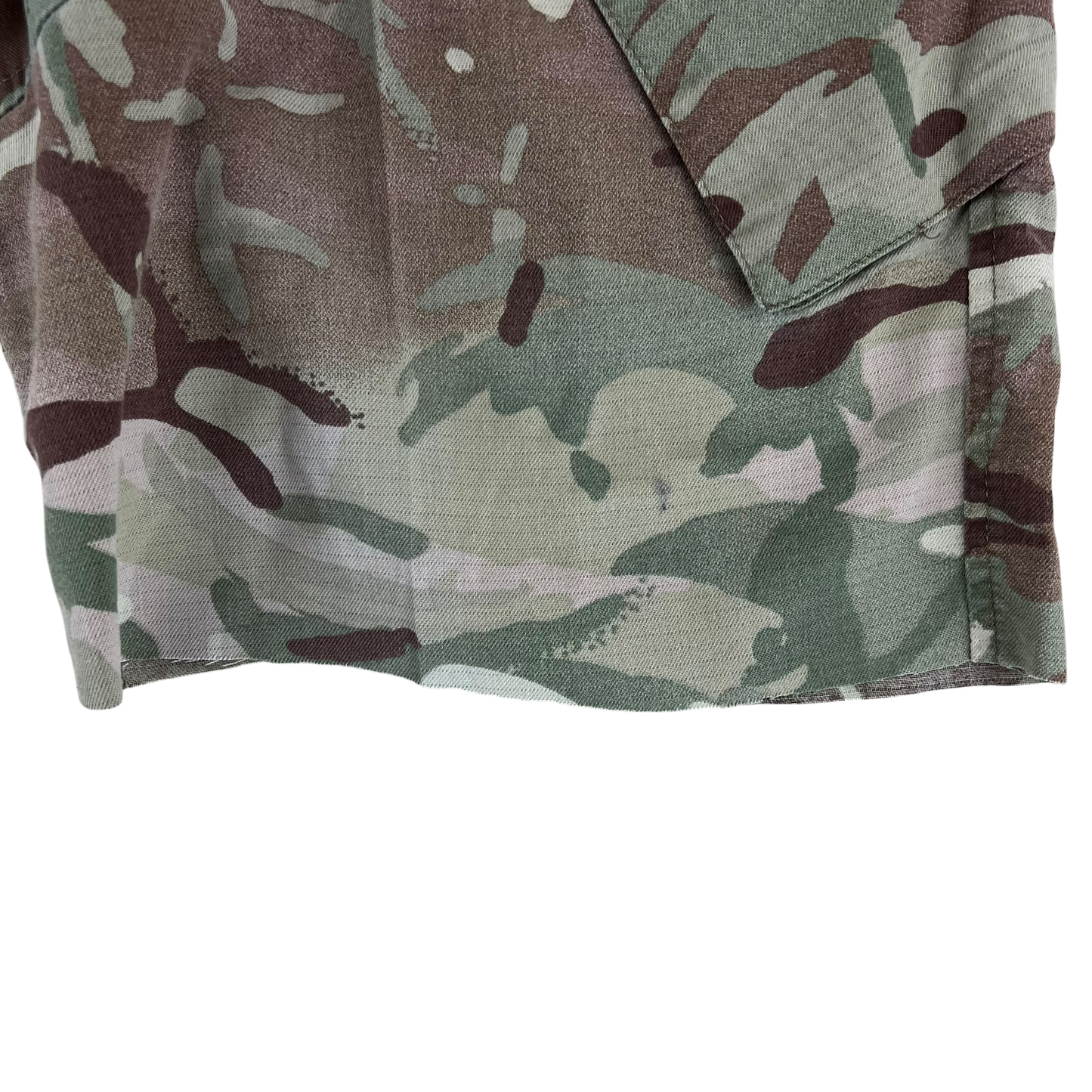 British Army MTP Camouflage Field Tailored Combat Shorts - W32