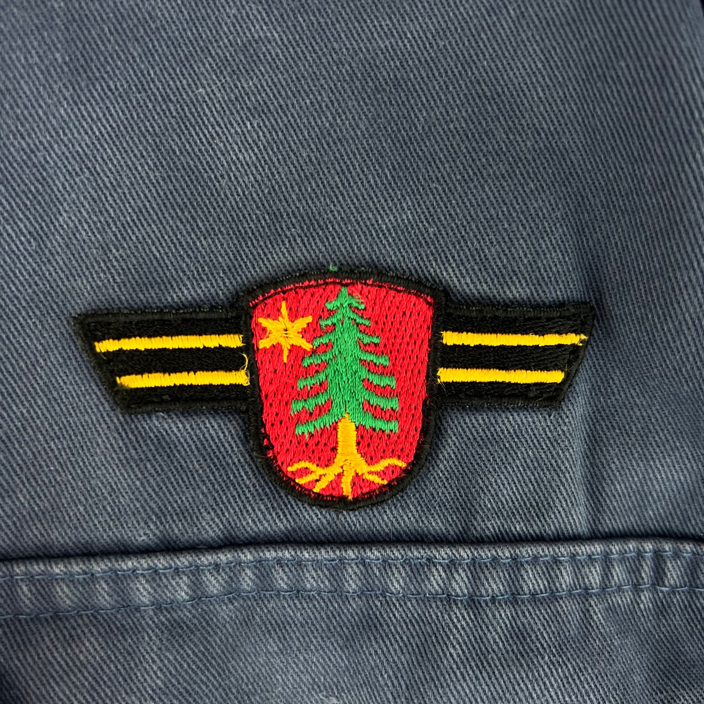 Swiss Army Blue Fire Department Coveralls - Small