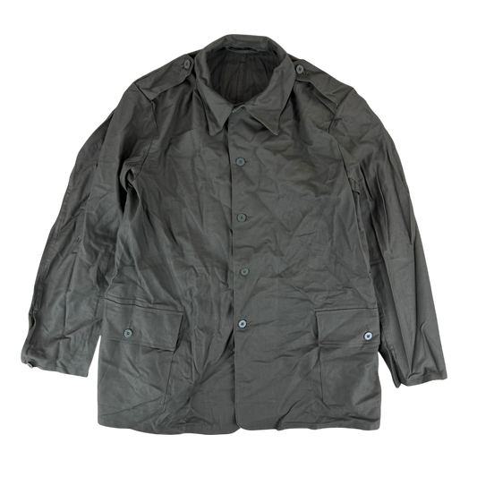 Swedish Army M40 "Grötrock" Brown Work Jacket - Large