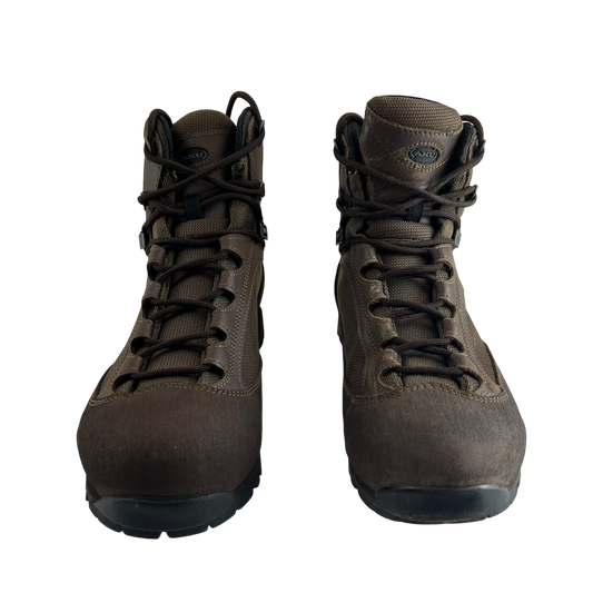 British Army AKU Brown Combat Boots - Size 9L