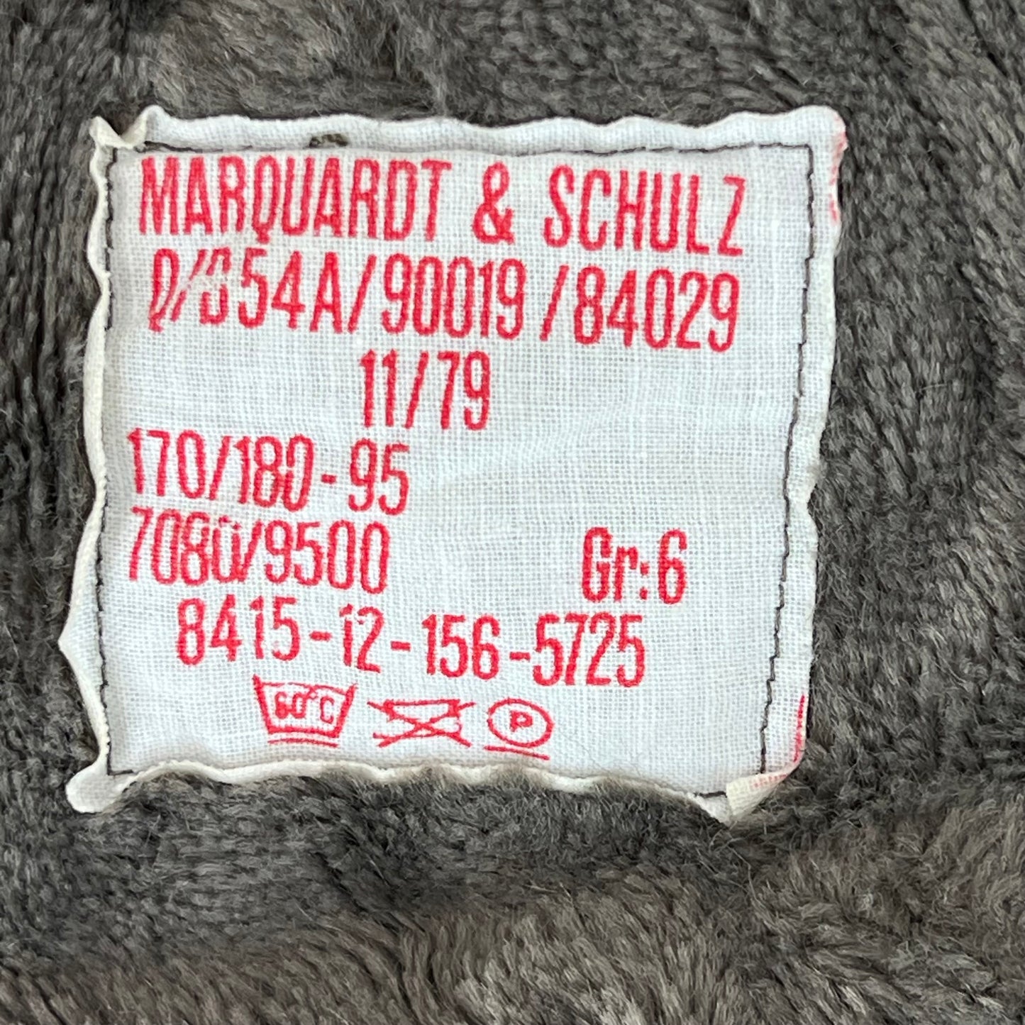 German Army Khaki Thermal Parka Liner - Medium Gr6