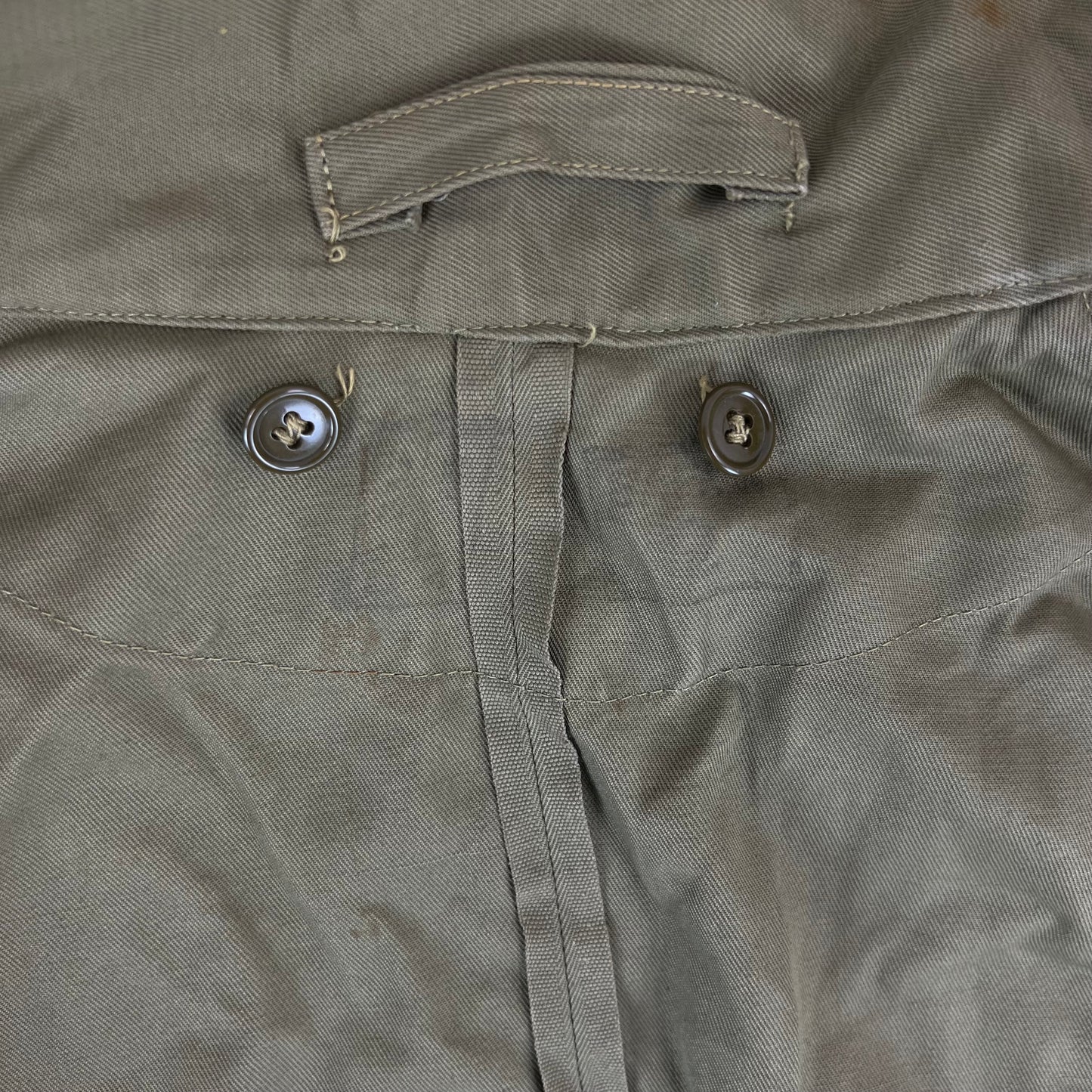 Italian Army 70s Olive Green Jacket - X Large