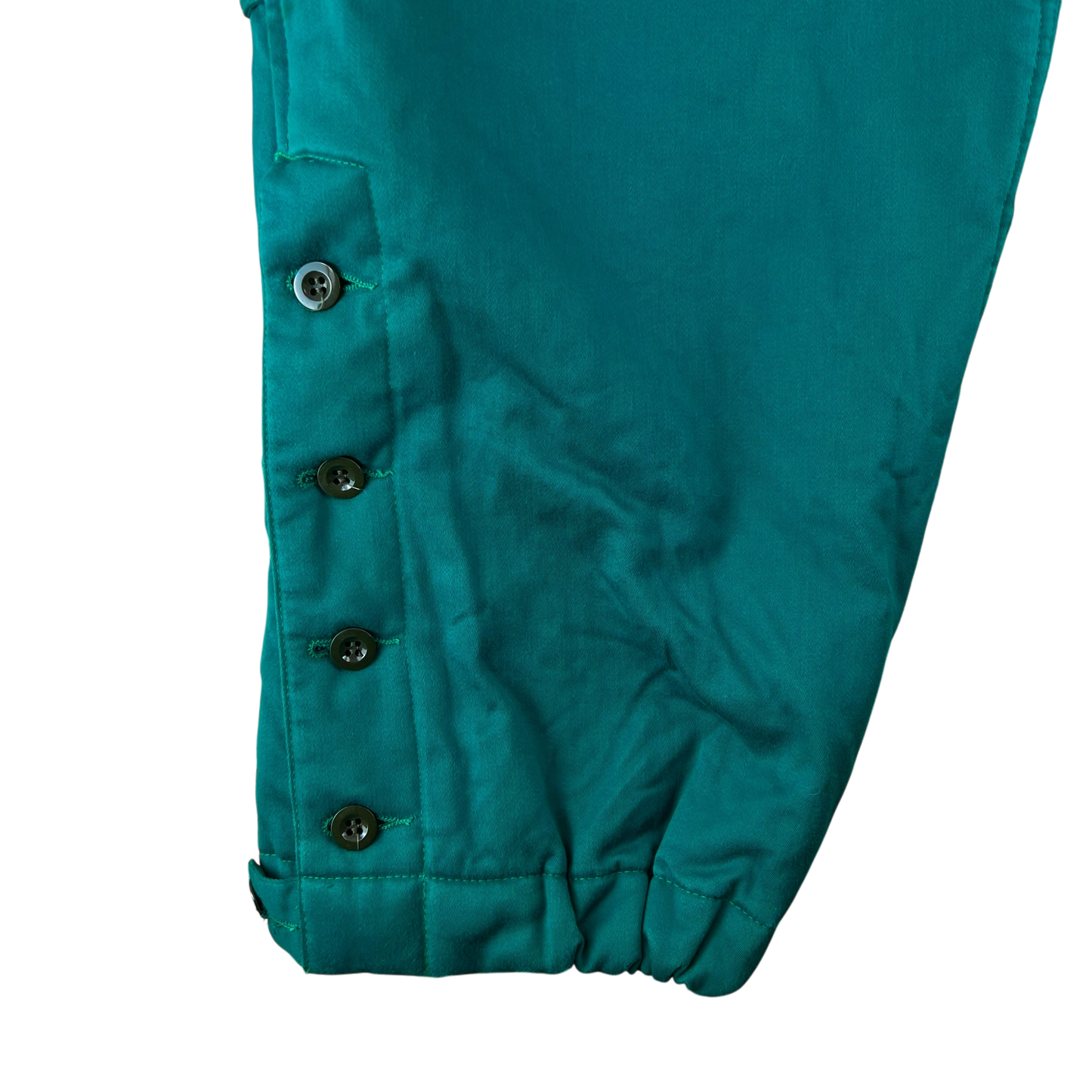 Austrian Army Thermal Insulated Green Blue Bib Overalls - Large 104-108 III/IV