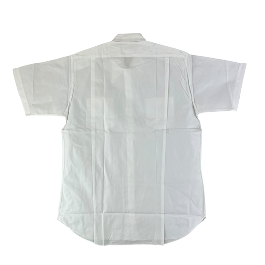 British Merchant Navy 50s Officer's Tropical Short Sleeve Shirt - Large