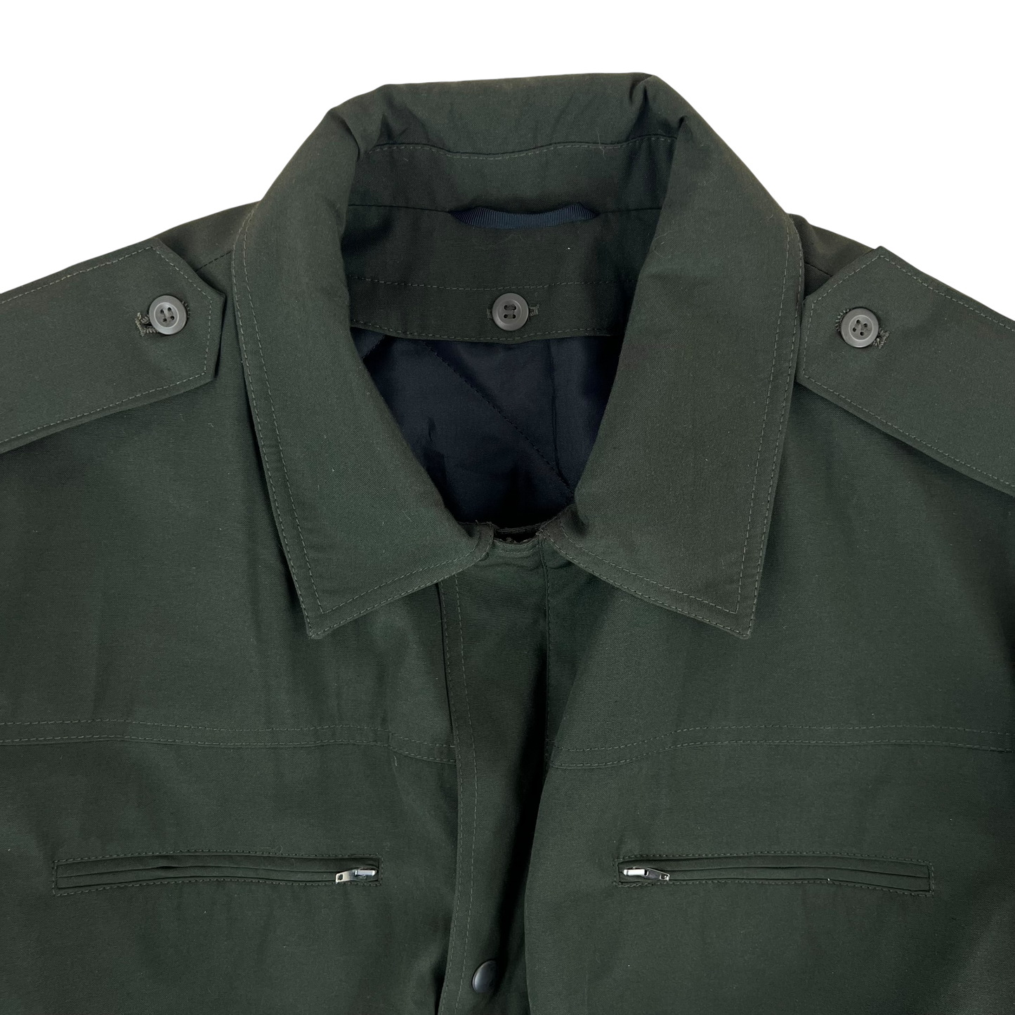 Slovak Army M97 Guard's Coat Olive Drab w/ Liner - Large
