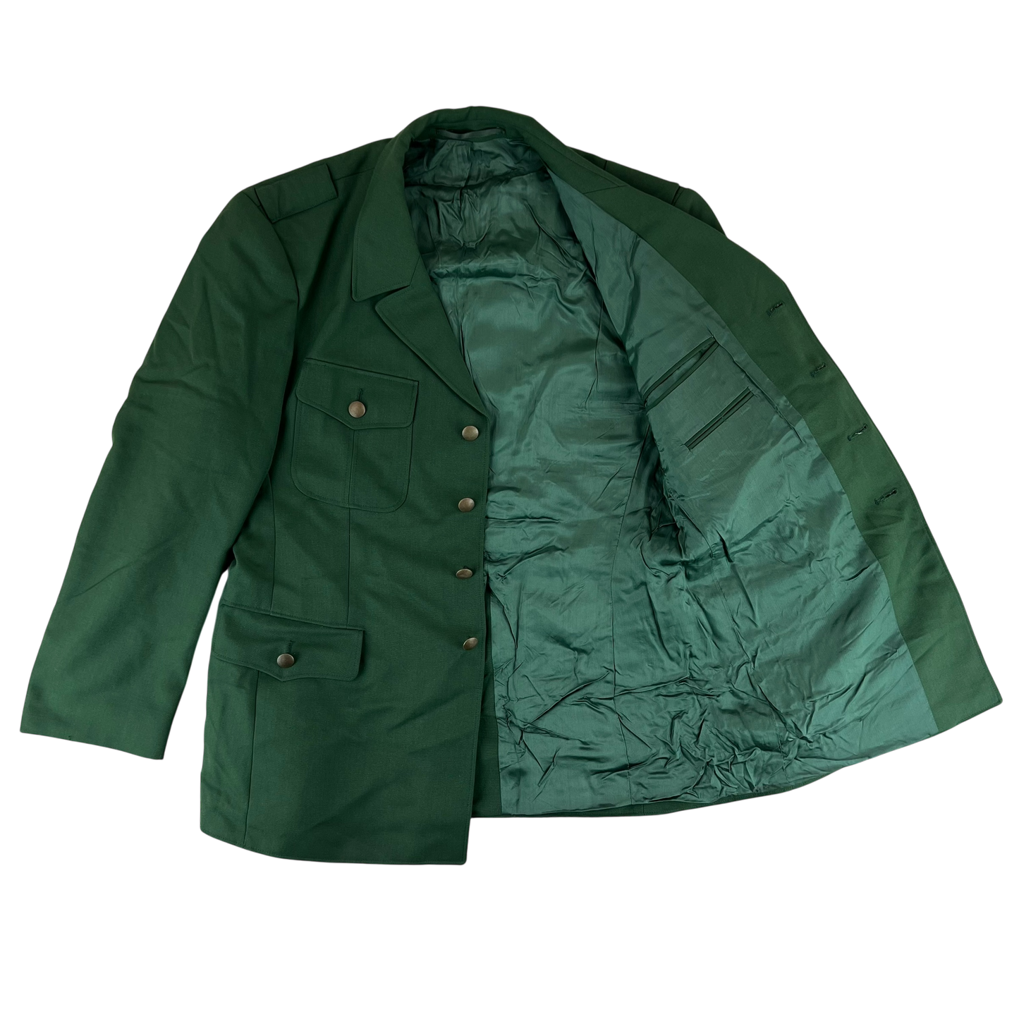 German Police Green Dress Jacket - Large